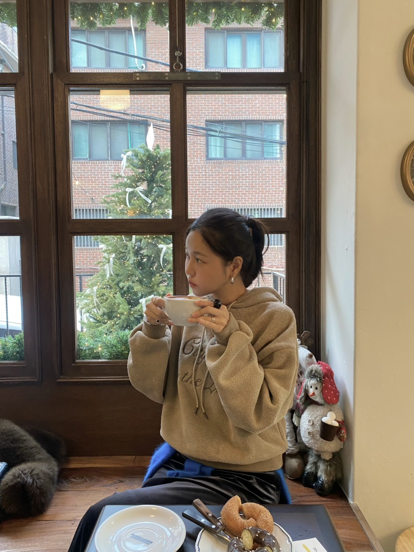 OUPPT東大門㊣實拍女裝新款職業休閑熱賣真品時尚推薦25秋冬衛衣OUPPT衛衣