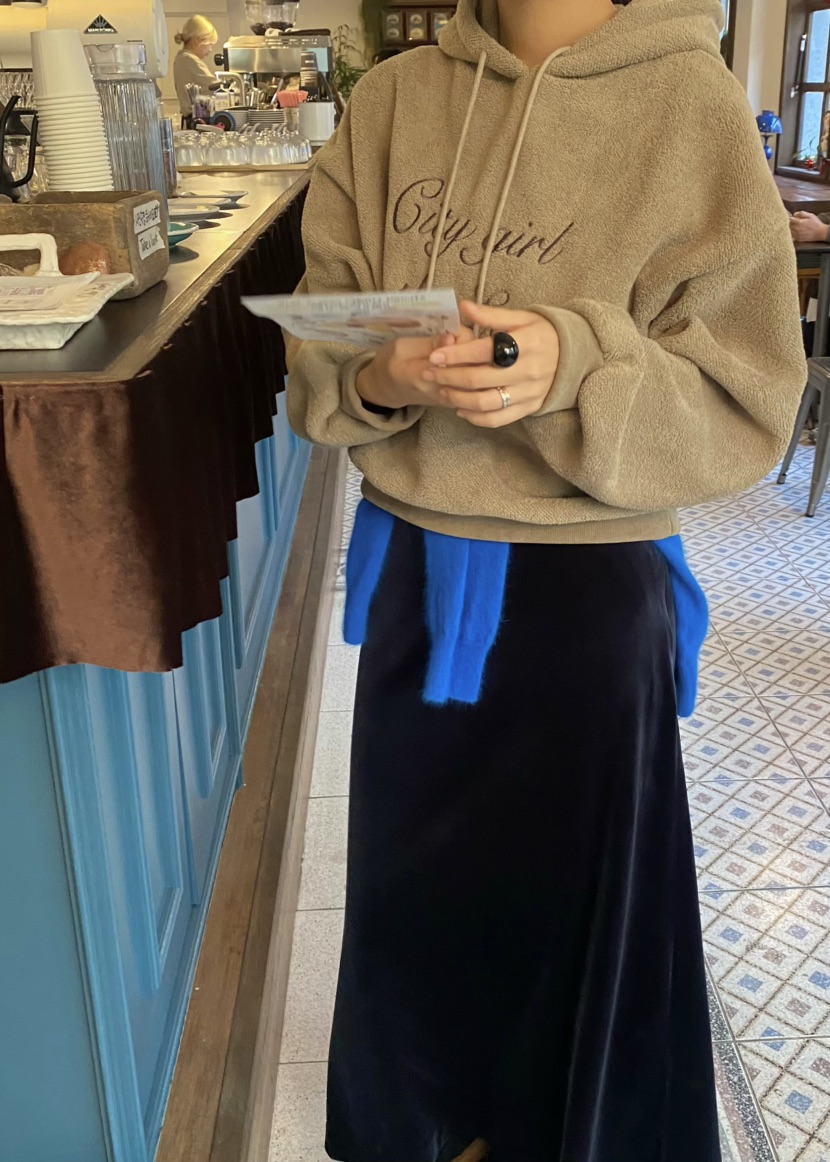 OUPPT東大門㊣實拍女裝新款職業休閑熱賣真品時尚推薦25秋冬衛衣OUPPT衛衣