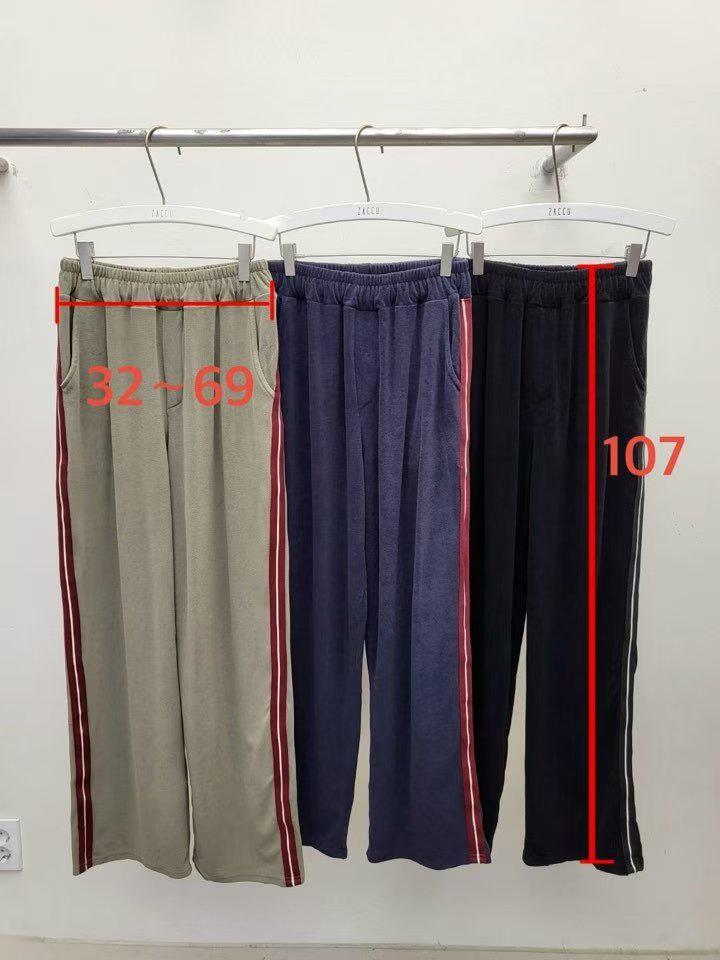 ZACCU韓國直郵㊣女士新品人氣職業推薦時尚真品休閑褲天鵝絨ZACCU休閑褲