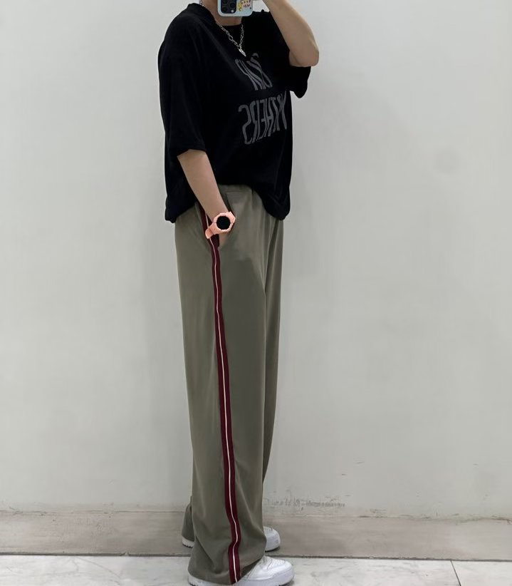 ZACCU韓國直郵㊣女士新品人氣職業推薦時尚真品休閑褲天鵝絨ZACCU休閑褲