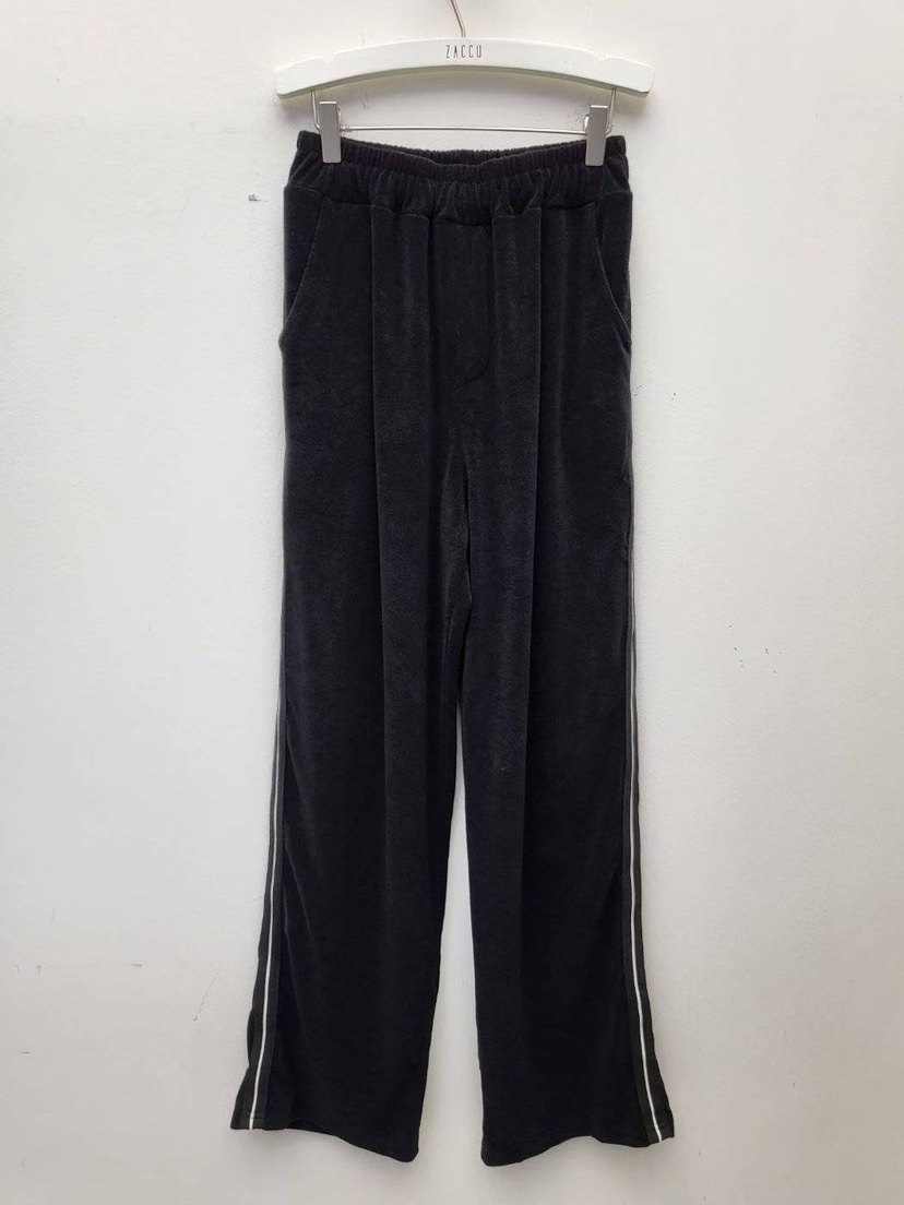 ZACCU韓國直郵㊣女士新品人氣職業推薦時尚真品休閑褲天鵝絨ZACCU休閑褲圖色3