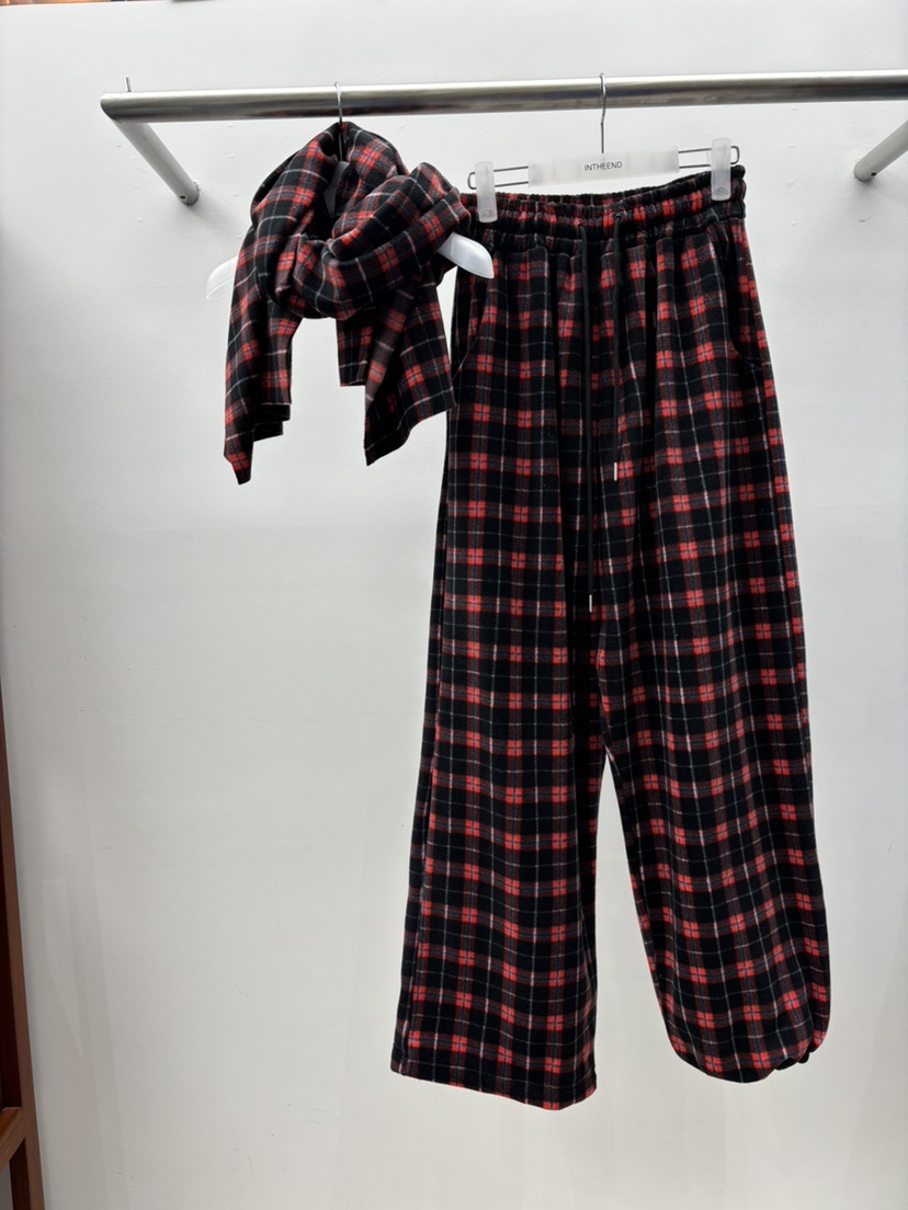 INTHEEND東大門㊣代購女裝新款25秋冬推薦熱賣時尚職業休閑褲INTHEEND休閑褲圖色2