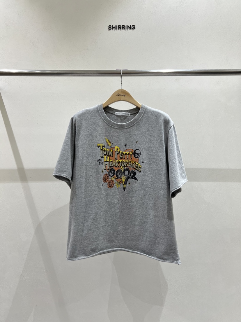 SHIRRING東大門㊣直郵女裝新品熱賣時尚職業休閑真品推薦T恤SHIRRINGT恤圖色3