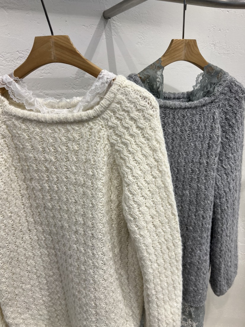 OLA韓國代購㊣女士新款熱賣真品推薦職業時尚人氣針織衫含脖帶mellor/OLA針織衫