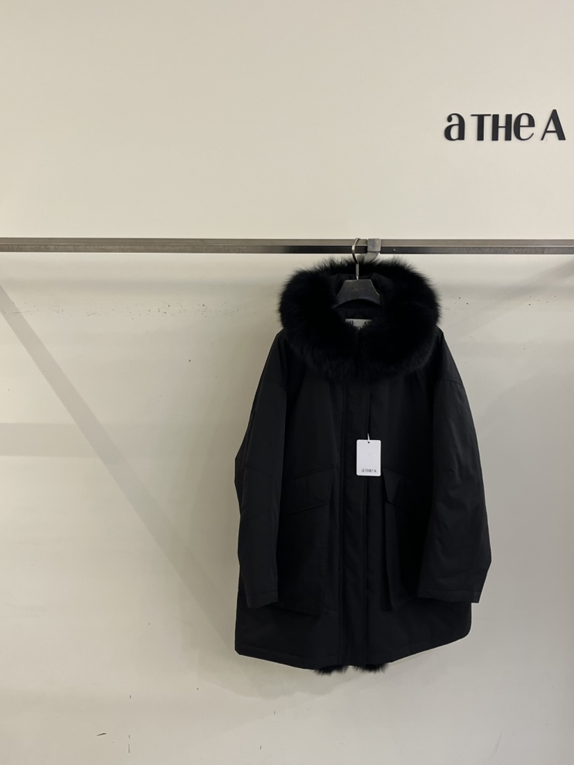 ATHEA東大門㊣代購女士新款25秋冬真品時尚人氣熱賣短款羽絨服ATHEA短款羽絨服圖色2