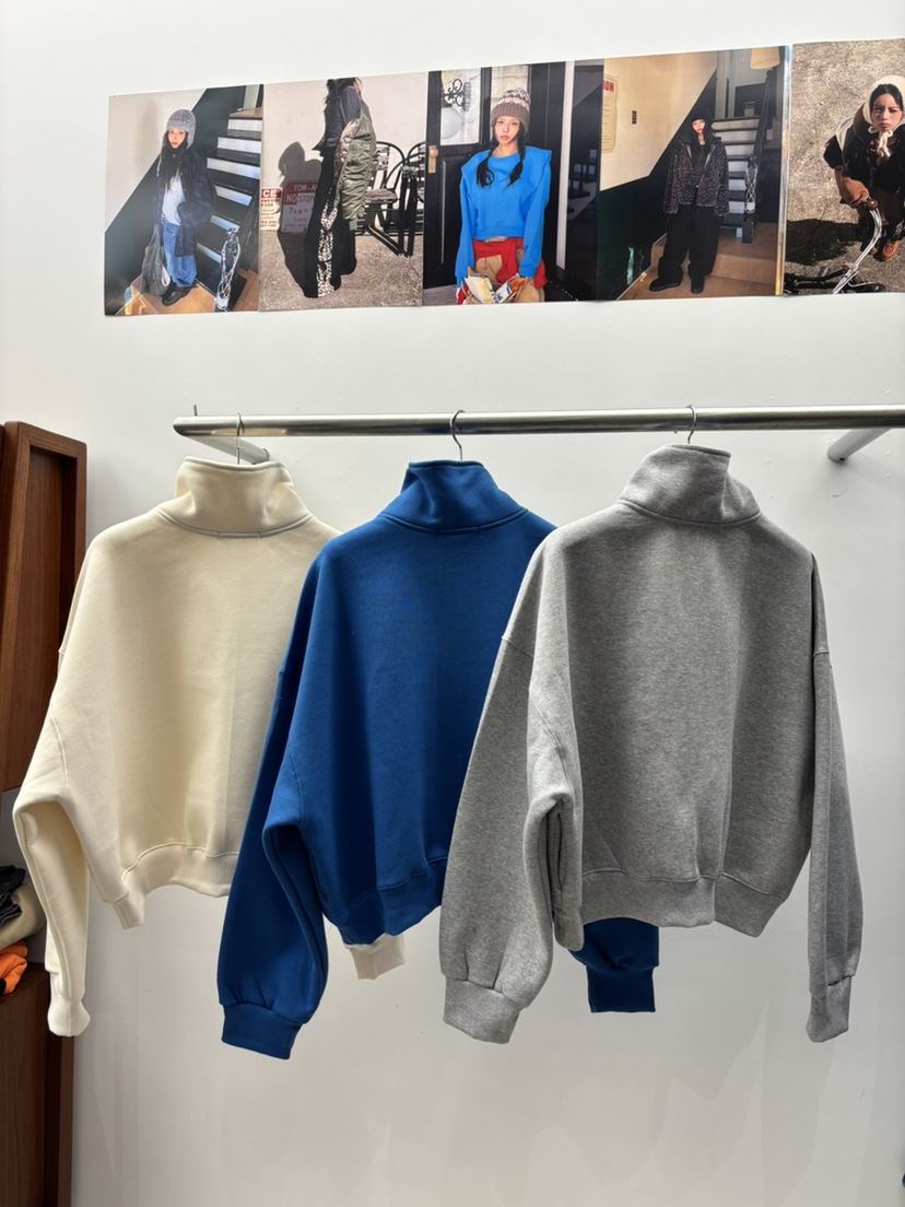 INTHEEND東大門㊣實拍女裝新品熱賣休閑真品人氣25秋冬衛衣高領INTHEEND衛衣