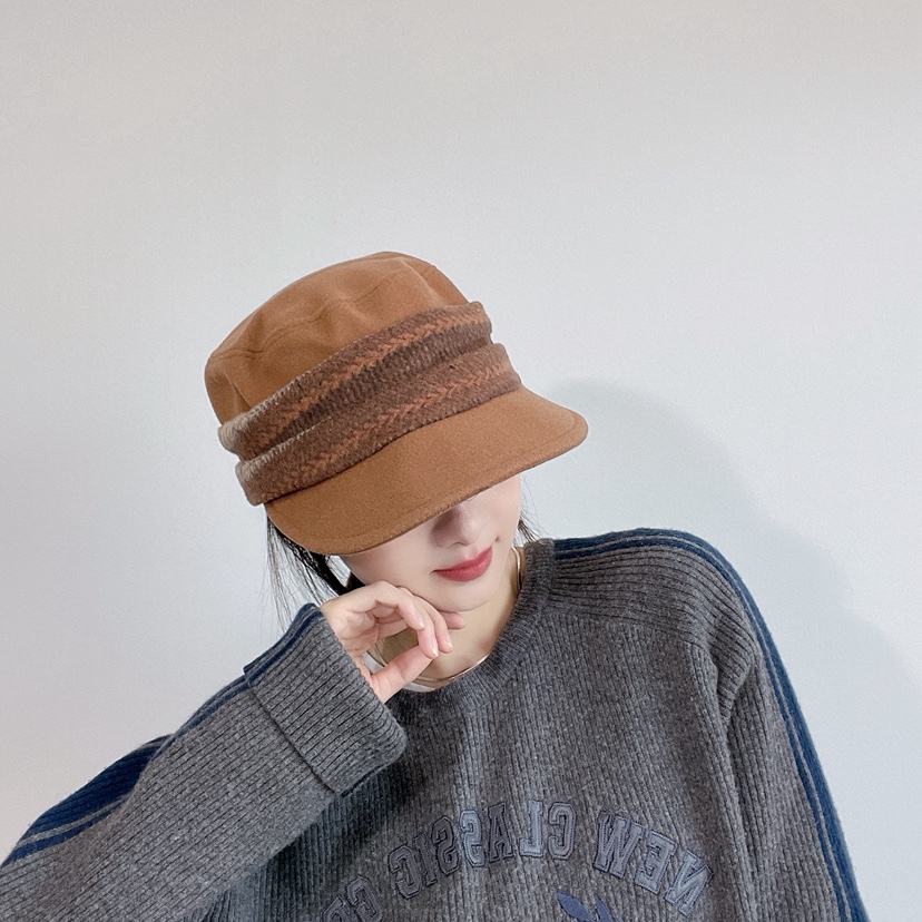 LOVELY HAT韓國直郵㊣女裝新款25秋冬熱賣推薦人氣時尚帽子LOVELY HAT帽子圖色1
