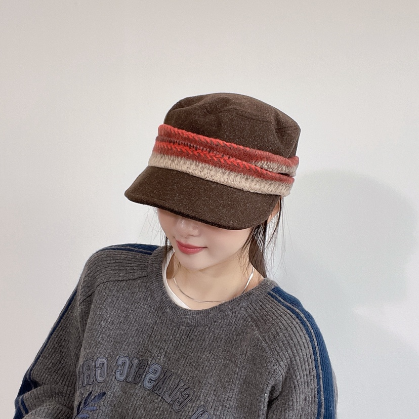 LOVELY HAT韓國直郵㊣女裝新款25秋冬熱賣推薦人氣時尚帽子LOVELY HAT帽子圖色2