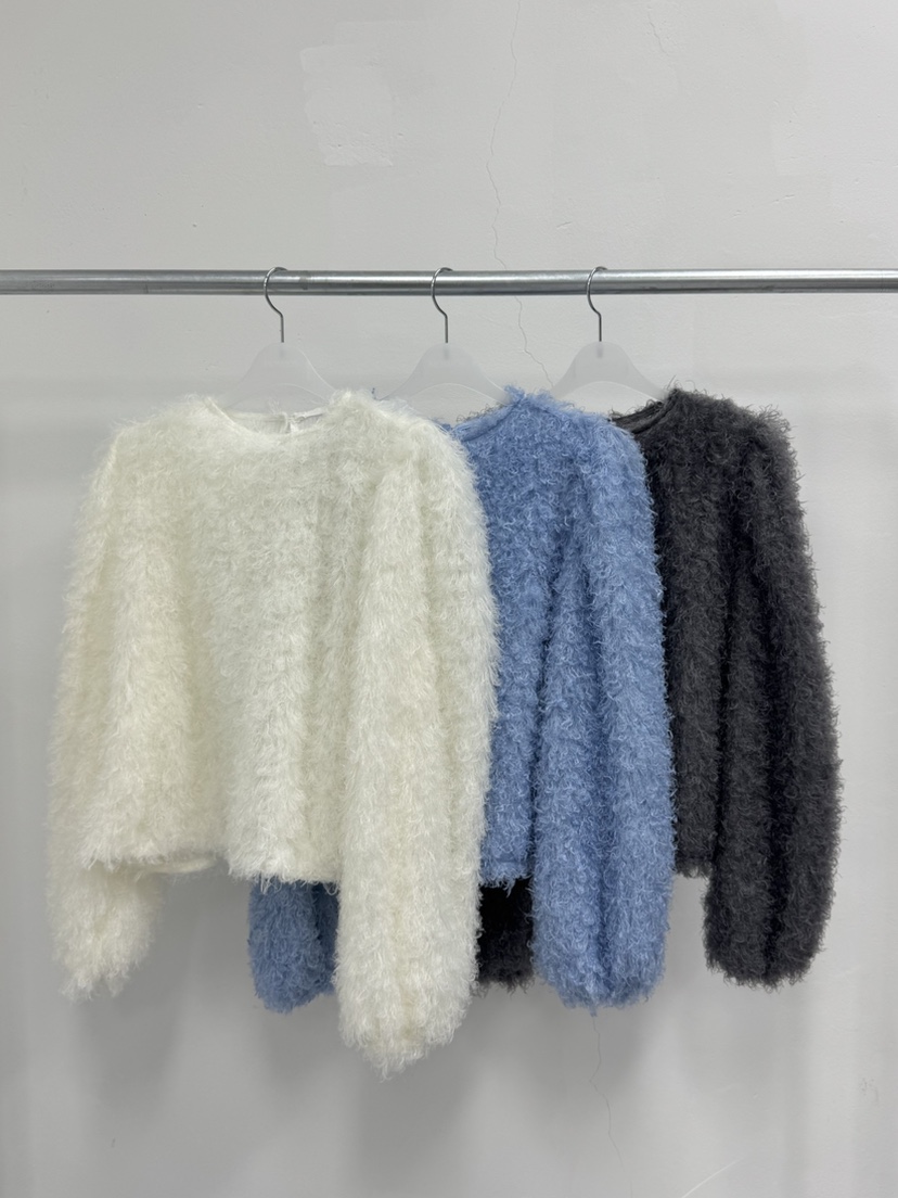 MOSMOS韓國代購㊣女裝新品職業推薦25秋冬人氣真品休閑毛衣MOSMOS毛衣