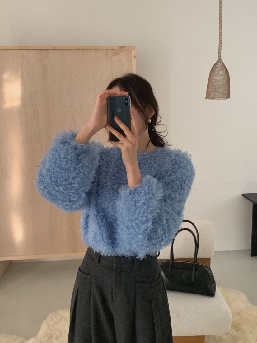 MOSMOS韓國代購㊣女裝新品職業推薦25秋冬人氣真品休閑毛衣MOSMOS毛衣