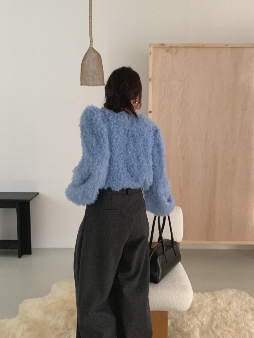 MOSMOS韓國代購㊣女裝新品職業推薦25秋冬人氣真品休閑毛衣MOSMOS毛衣