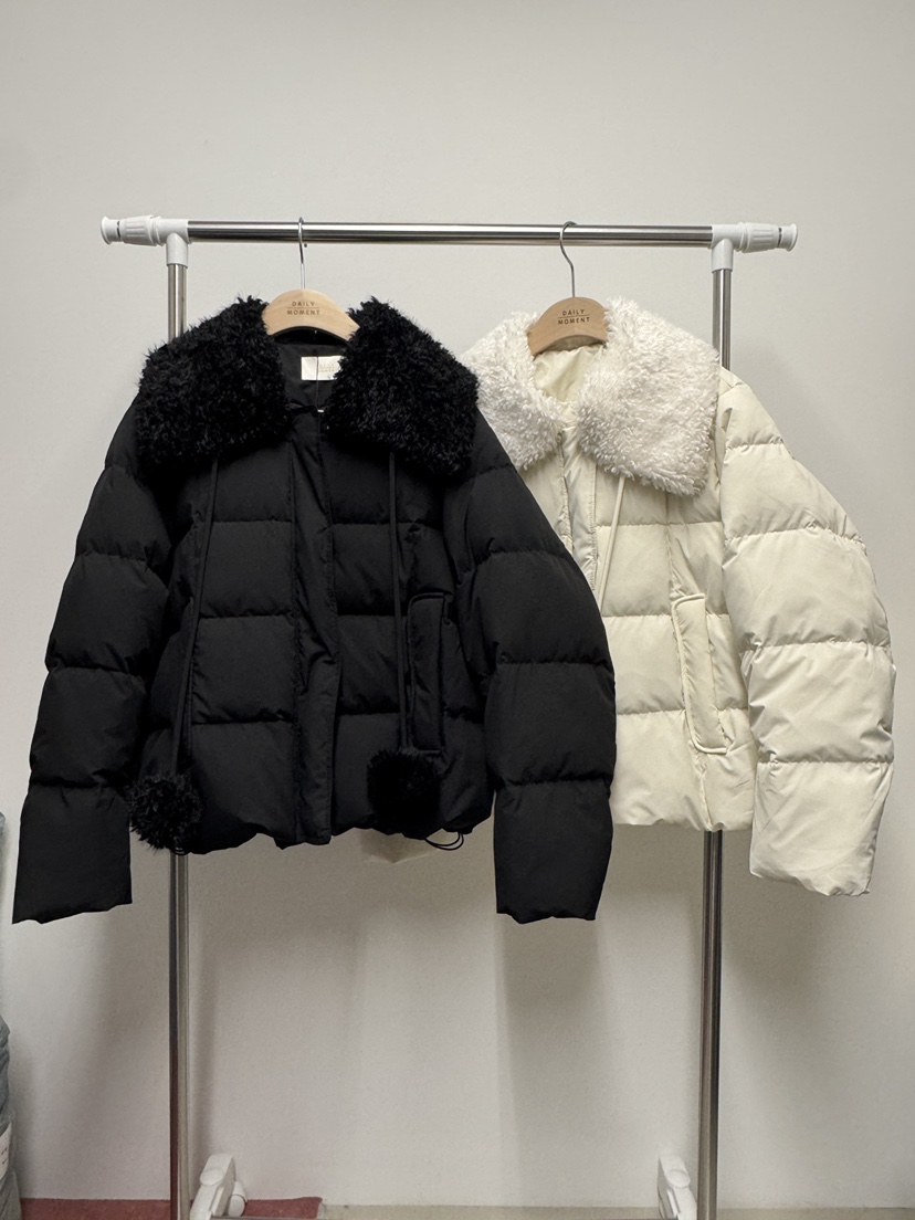 DAILY MOMENT韓國直郵㊣女裝新品職業25秋冬推薦短款羽絨服DAILY MOMENT短款羽絨服