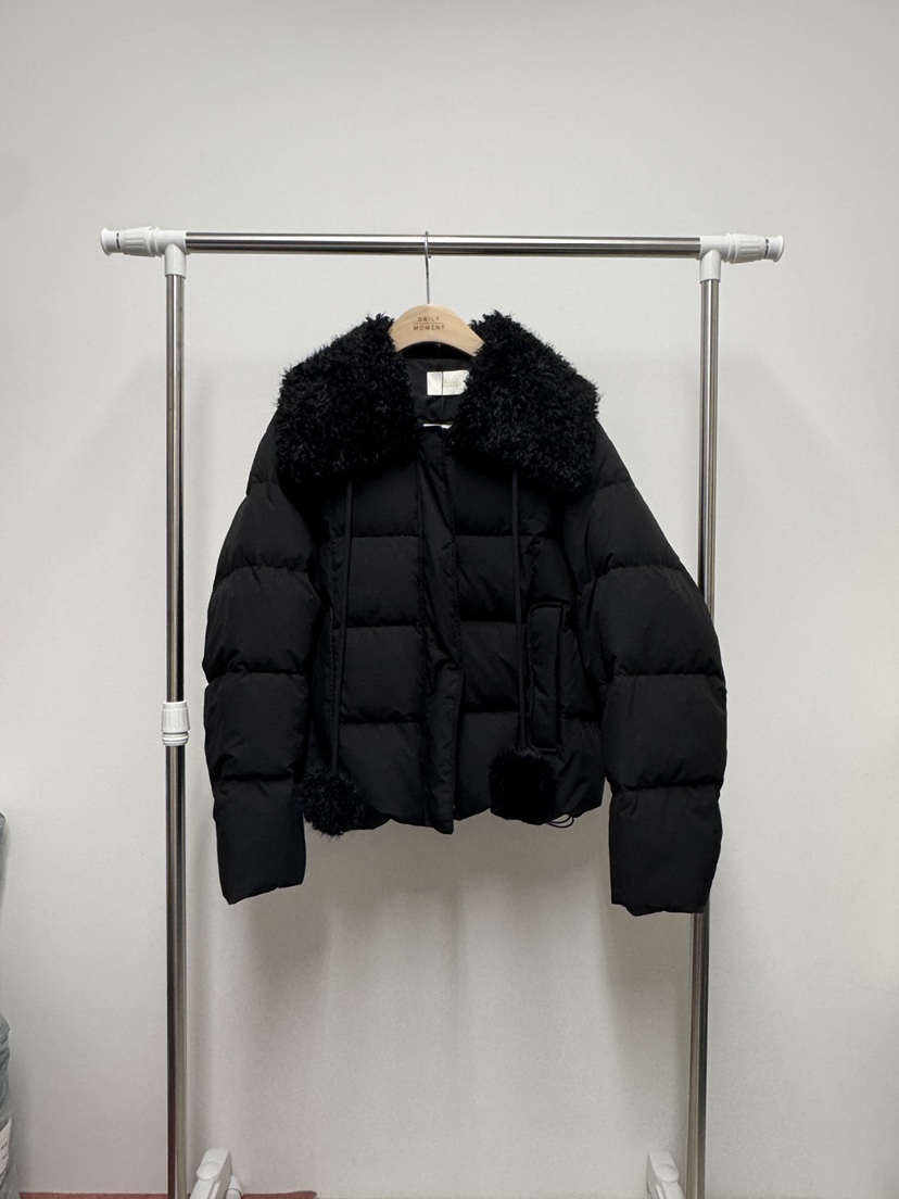 DAILY MOMENT韓國直郵㊣女裝新品職業25秋冬推薦短款羽絨服DAILY MOMENT短款羽絨服