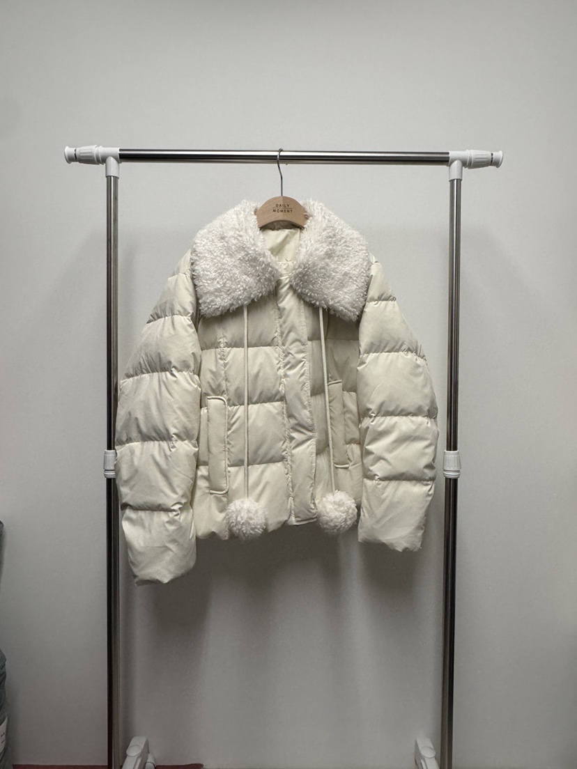 DAILY MOMENT韓國直郵㊣女裝新品職業25秋冬推薦短款羽絨服DAILY MOMENT短款羽絨服