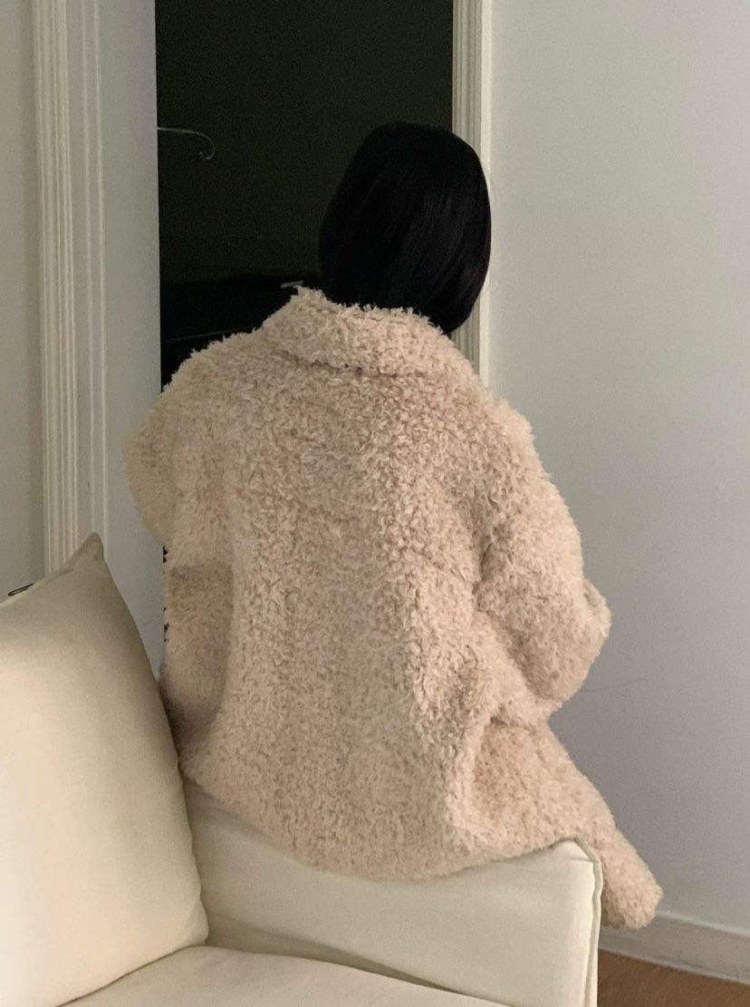 BINUS東大門㊣直郵女士新品熱賣職業時尚推薦休閑25秋冬短款大衣BINUS短款大衣