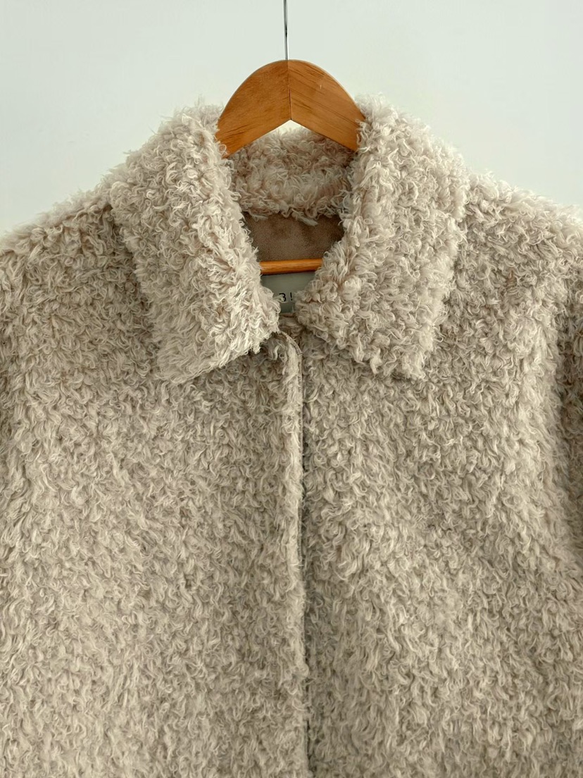 BINUS東大門㊣直郵女士新品熱賣職業時尚推薦休閑25秋冬短款大衣BINUS短款大衣