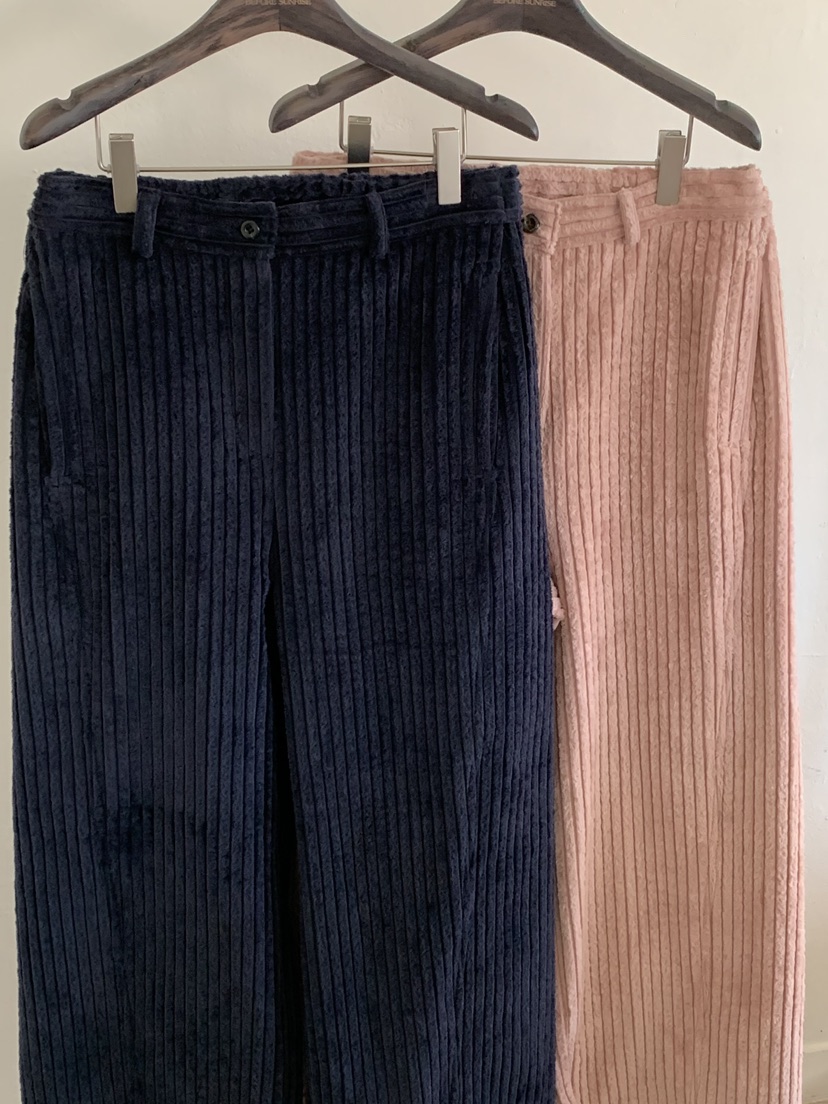 BEFORE SUNRISE東大門㊣直郵女裝新品時尚熱賣推薦休閑褲羊毛BEFORE SUNRISE休閑褲