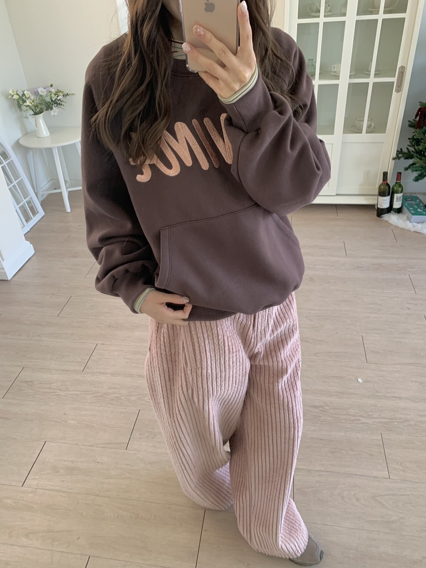 BEFORE SUNRISE東大門㊣直郵女裝新品時尚熱賣推薦休閑褲羊毛BEFORE SUNRISE休閑褲