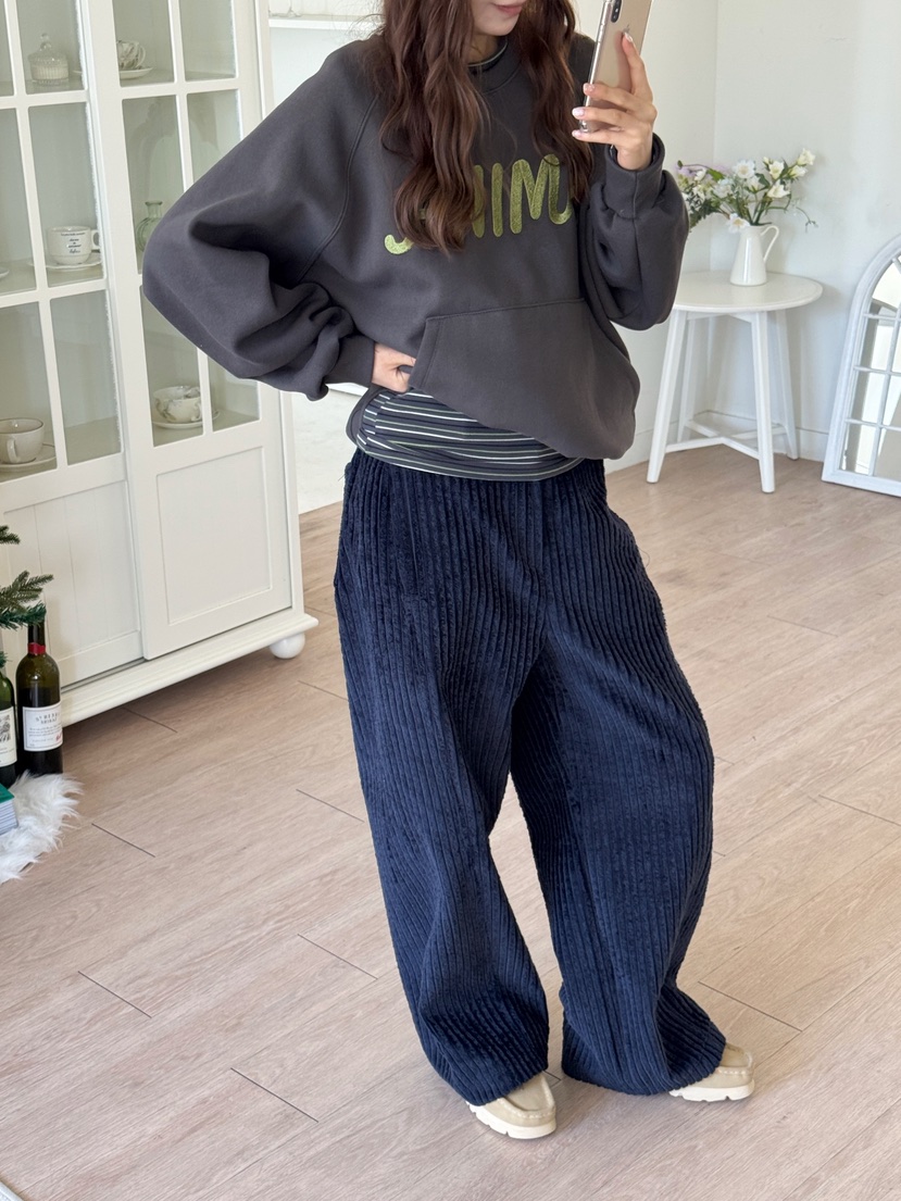 BEFORE SUNRISE東大門㊣直郵女裝新品時尚熱賣推薦休閑褲羊毛BEFORE SUNRISE休閑褲