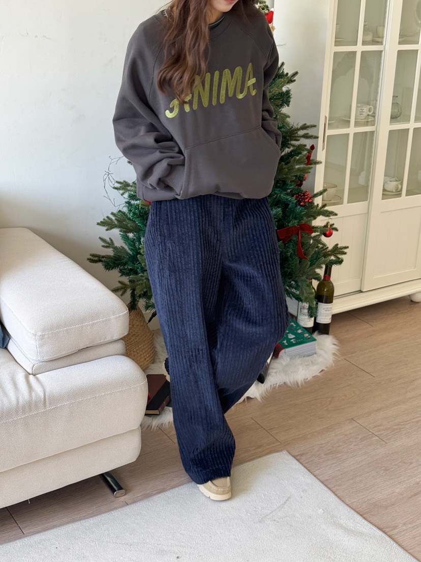 BEFORE SUNRISE東大門㊣直郵女裝新品時尚熱賣推薦休閑褲羊毛BEFORE SUNRISE休閑褲