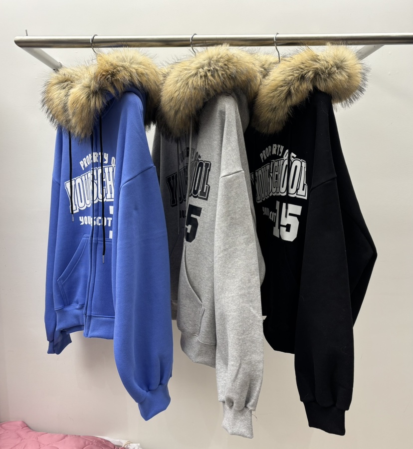 INTHEEND東大門㊣實拍女士新品真品推薦夾克連帽拉鏈衫浣熊INTHEEND夾克