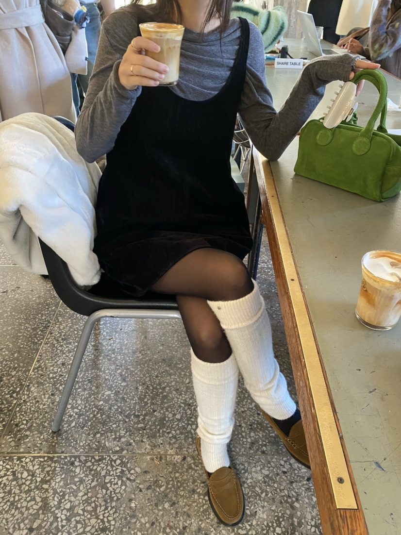 OUPPT韓國直郵㊣女士新品人氣熱賣時尚25秋冬連衣裙不含內搭OUPPT連衣裙