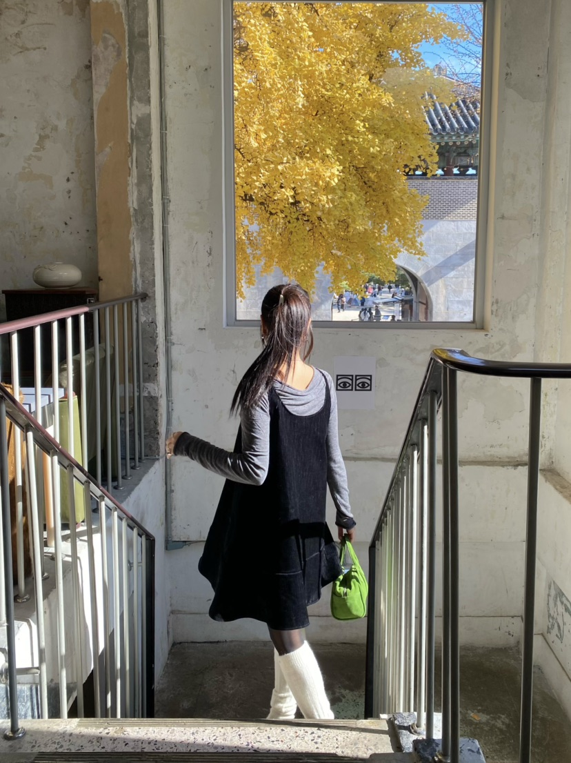 OUPPT韓國直郵㊣女士新品人氣熱賣時尚25秋冬連衣裙不含內搭OUPPT連衣裙