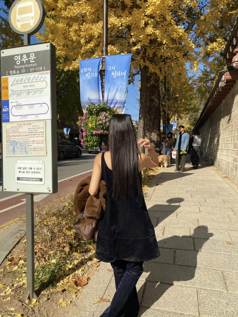 OUPPT韓國直郵㊣女士新品人氣熱賣時尚25秋冬連衣裙不含內搭OUPPT連衣裙