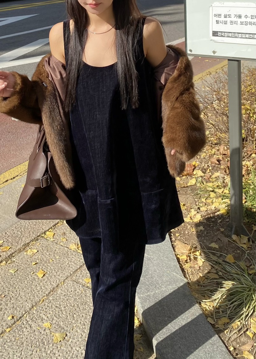 OUPPT韓國直郵㊣女士新品人氣熱賣時尚25秋冬連衣裙不含內搭OUPPT連衣裙