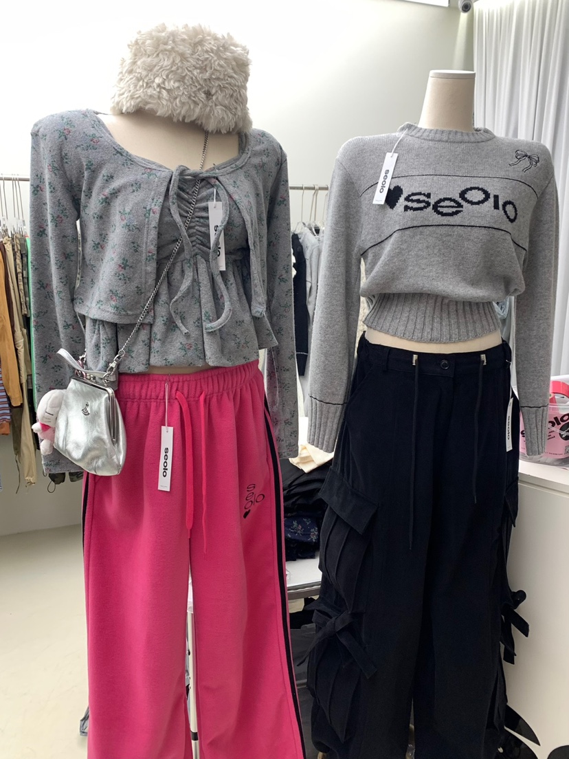 SEOLO韓國代購㊣女士新品人氣真品推薦職業時尚25秋冬休閑套裝Seolo seoul套裝