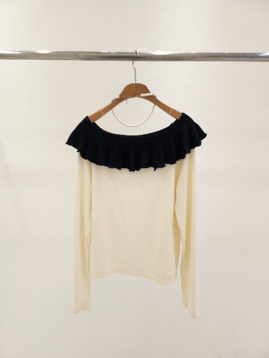 FEMME韓國直郵㊣女裝新品職業真品時尚人氣25秋冬休閑針織衫FEMME針織衫