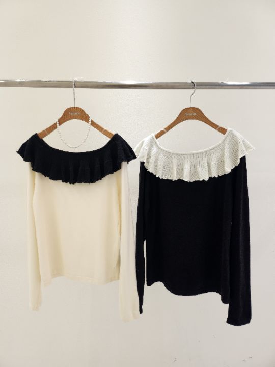 FEMME韓國直郵㊣女裝新品職業真品時尚人氣25秋冬休閑針織衫FEMME針織衫