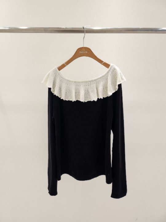 FEMME韓國直郵㊣女裝新品職業真品時尚人氣25秋冬休閑針織衫FEMME針織衫圖色2