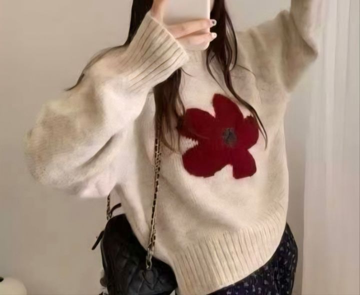 RICO韓國代購㊣女裝新品推薦職業25秋冬人氣真品熱賣針織衫bling bling/RICO針織衫