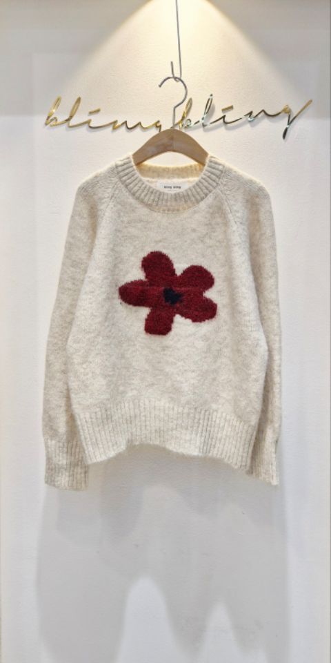 RICO韓國代購㊣女裝新品推薦職業25秋冬人氣真品熱賣針織衫bling bling/RICO針織衫圖色1