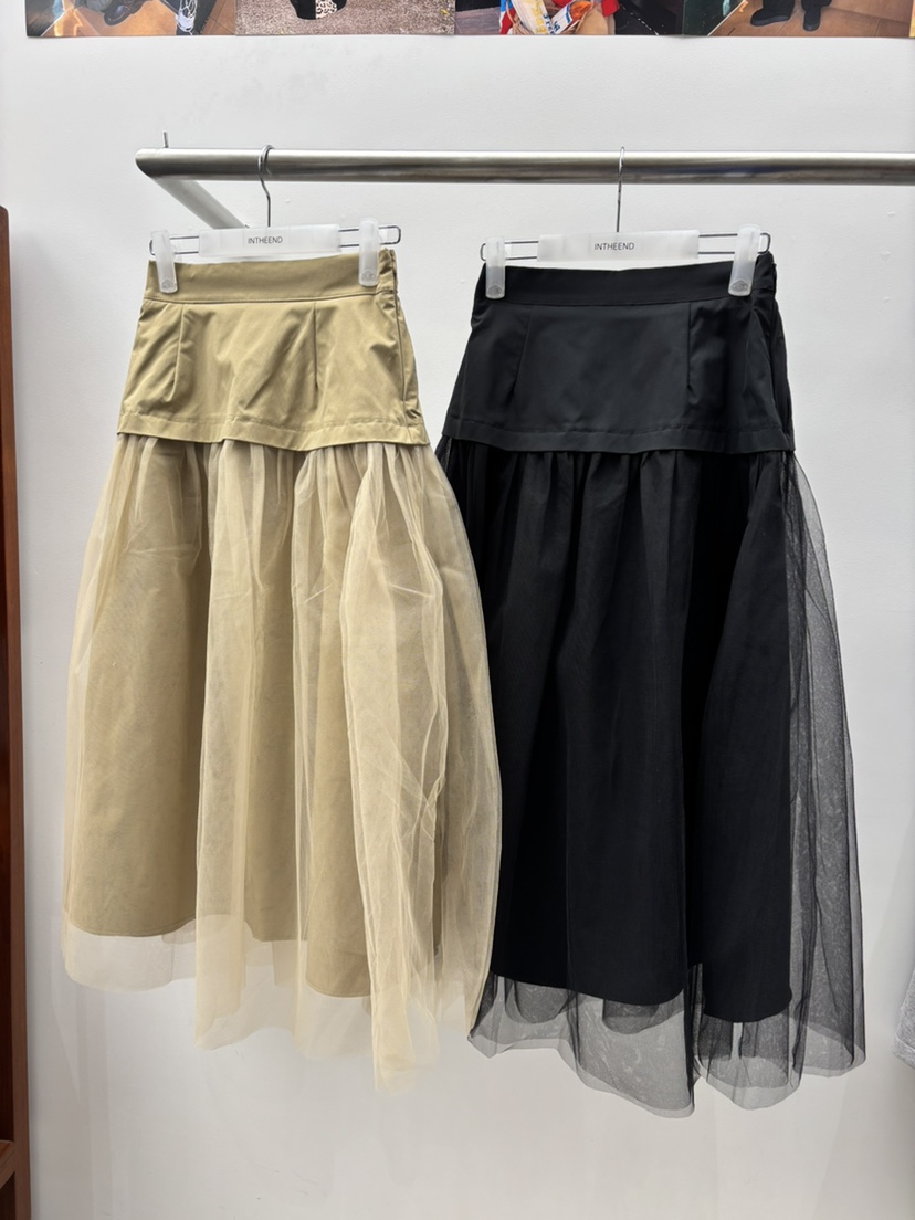 INTHEEND東大門㊣直郵女士新款時尚真品職業休閑25秋冬長裙INTHEEND長裙