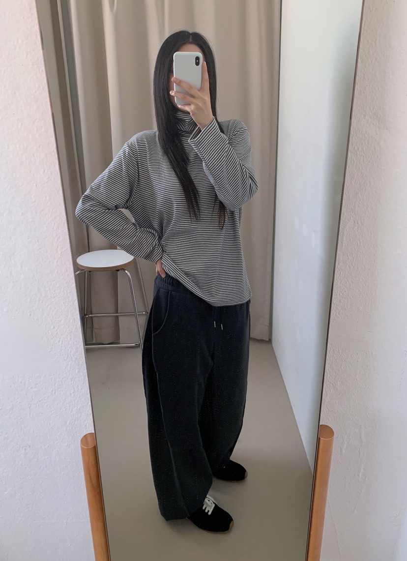 ZITTEN韓國直郵㊣女裝新款時尚休閑真品職業25秋冬推薦長袖T恤ZITTEN長袖T恤