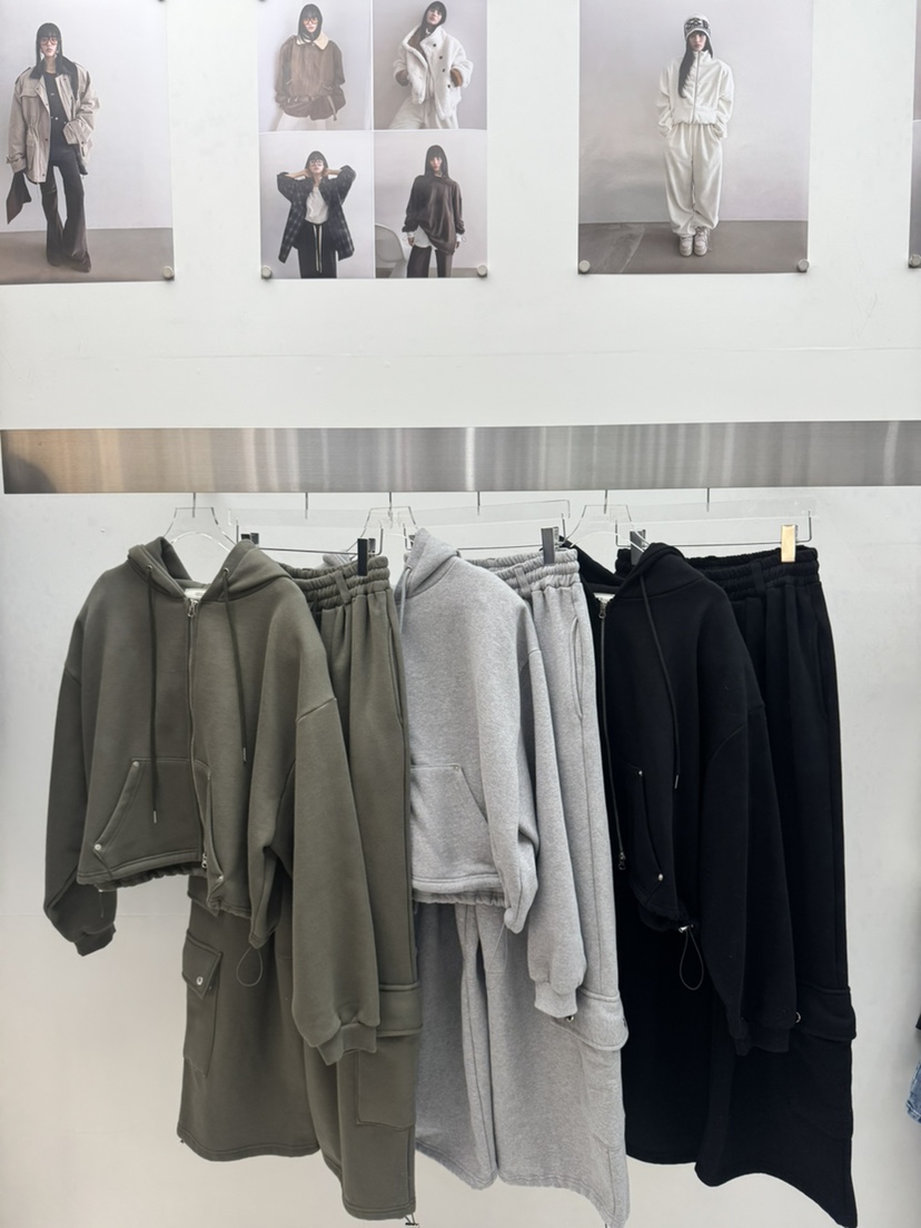 AMOOD東大門㊣實拍女裝新品休閑人氣時尚職業熱賣休閑褲連帽AMOOD休閑褲