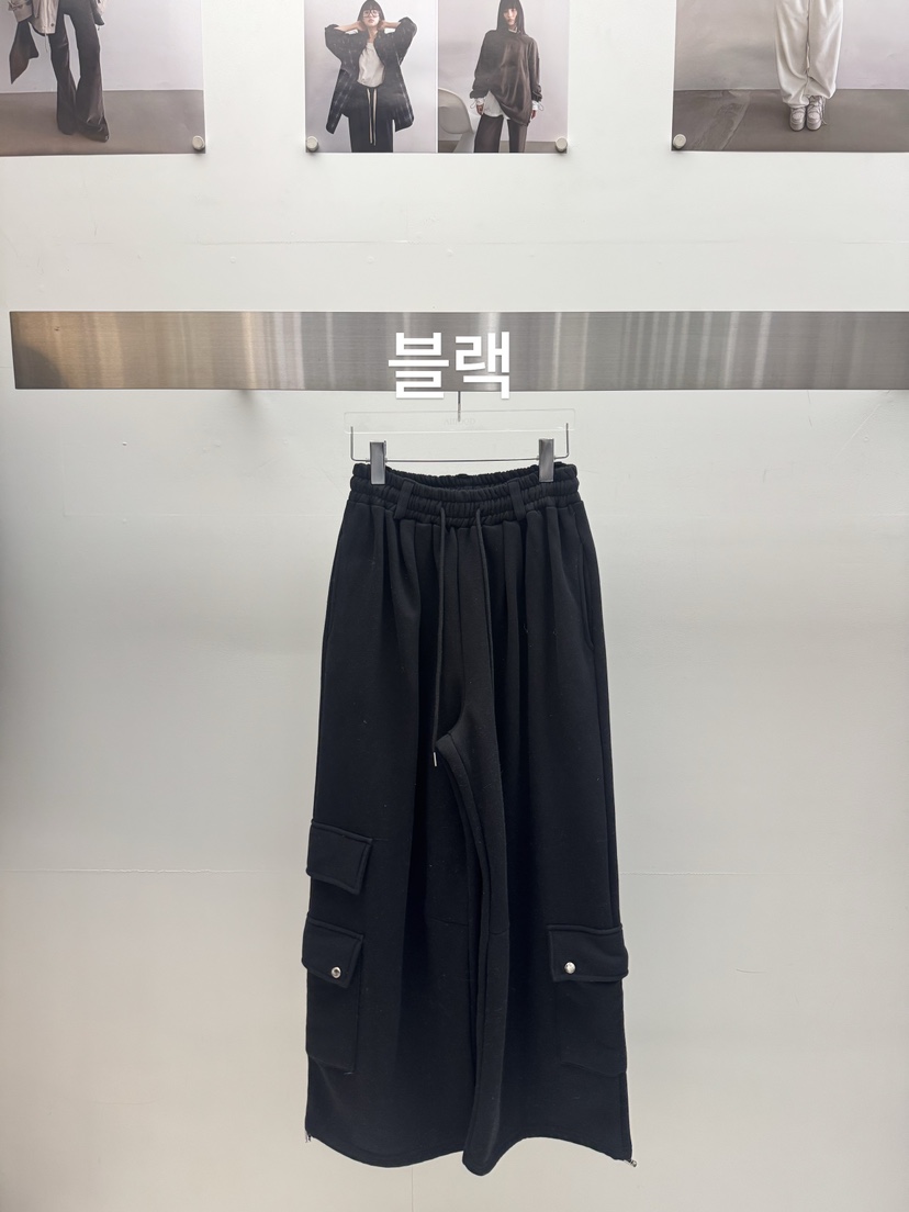 AMOOD東大門㊣實拍女裝新品休閑人氣時尚職業熱賣休閑褲連帽AMOOD休閑褲圖色2