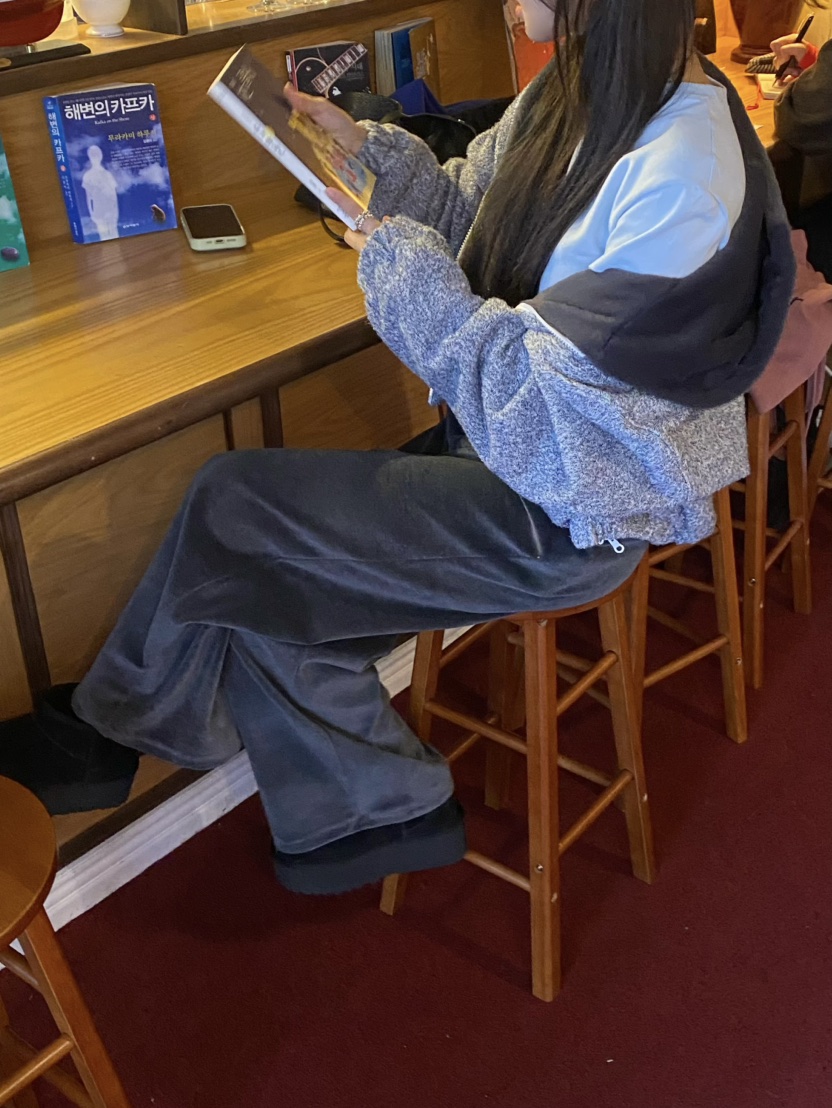 OUPPT韓國代購㊣女裝新品真品人氣職業25秋冬推薦休閑褲絲絨OUPPT休閑褲