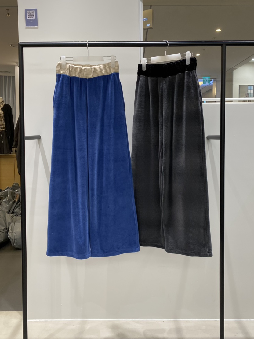 OUPPT韓國代購㊣女裝新品真品人氣職業25秋冬推薦休閑褲絲絨OUPPT休閑褲