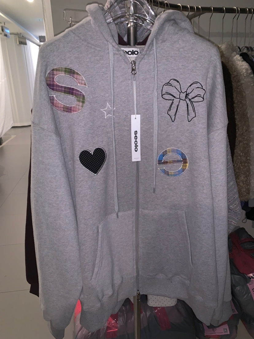 SEOLO東大門㊣直郵女士新品25秋冬熱賣職業人氣夾克連帽拉鏈衫Seolo seoul夾克