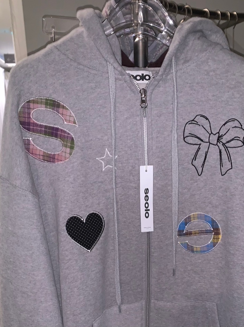 SEOLO東大門㊣直郵女士新品25秋冬熱賣職業人氣夾克連帽拉鏈衫Seolo seoul夾克