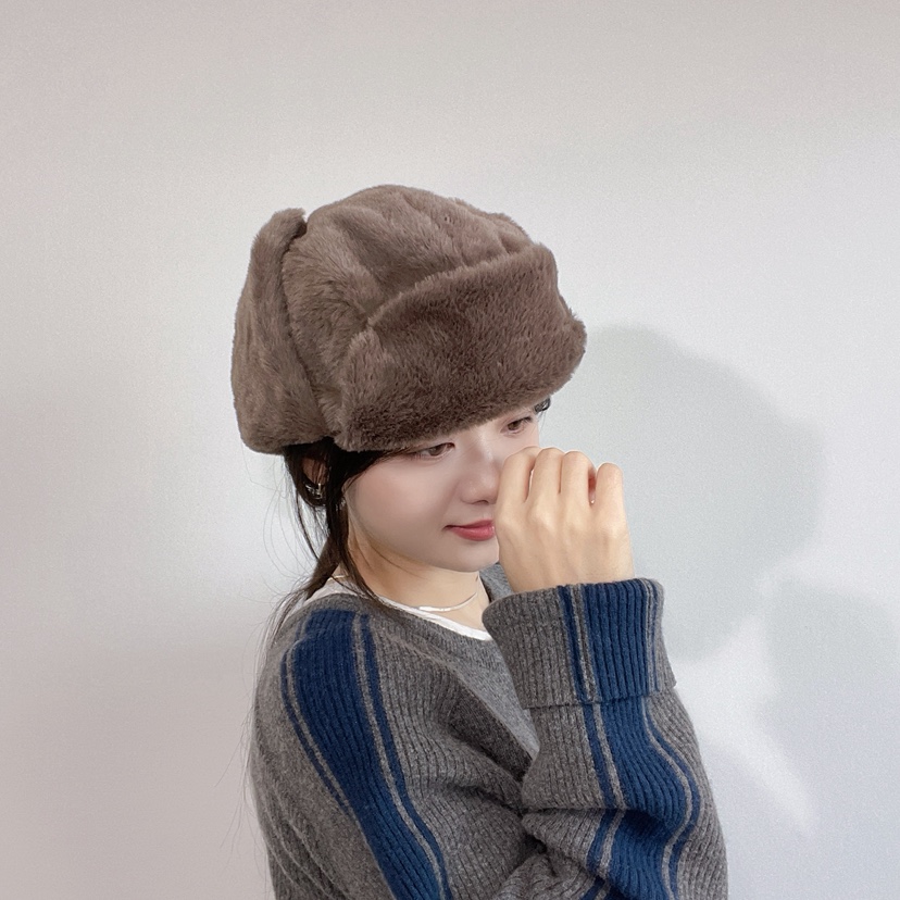 LOVELY HAT東大門㊣實拍女裝新品推薦休閑25秋冬職業人氣帽子LOVELY HAT帽子圖色1