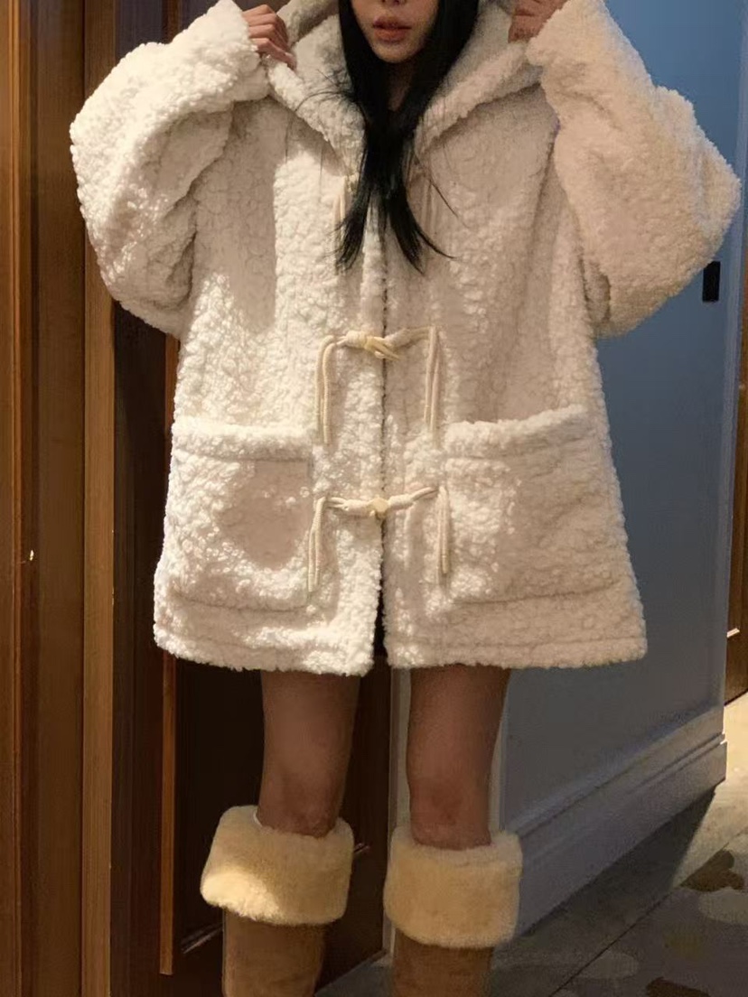 BADCALM韓國代購㊣女士新款人氣25秋冬真品推薦時尚中長款大衣BADCALM中長款大衣