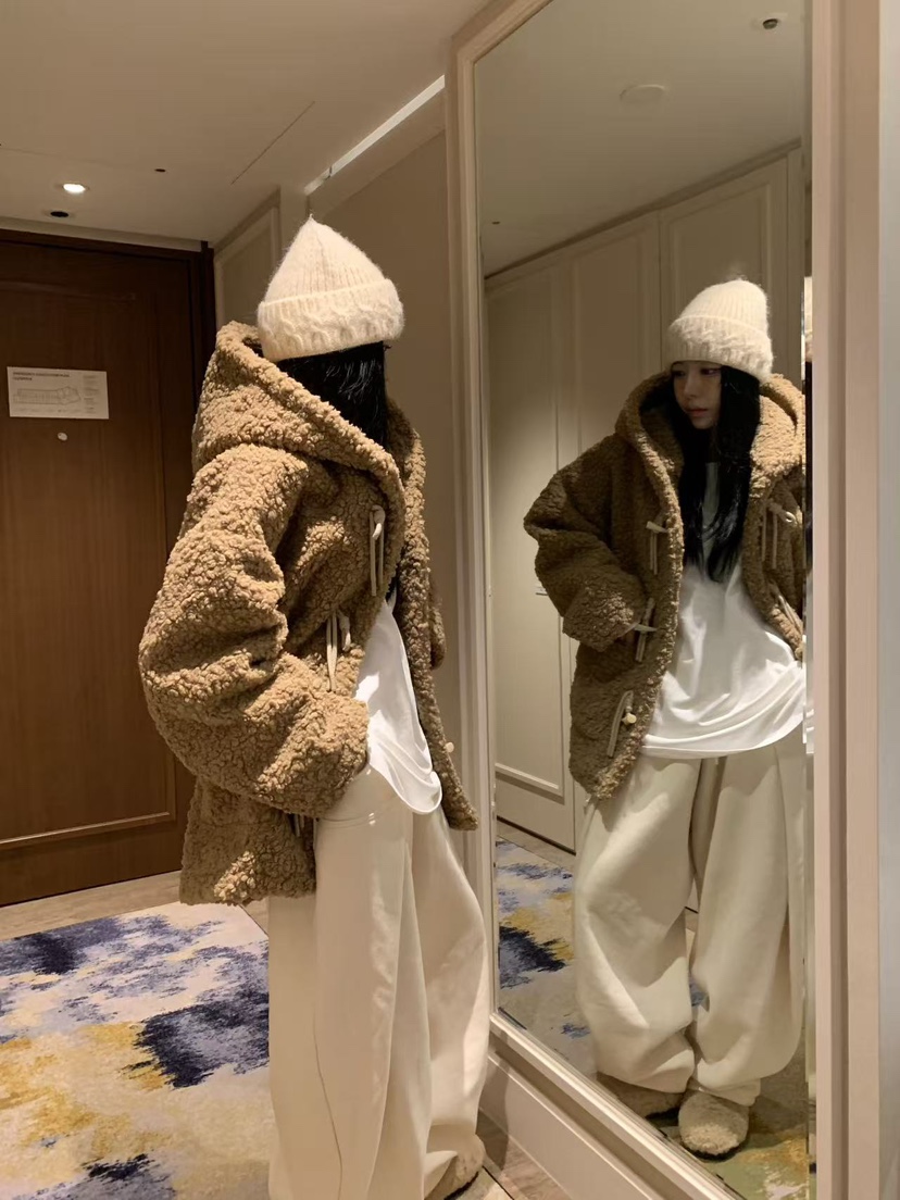 BADCALM韓國代購㊣女士新款人氣25秋冬真品推薦時尚中長款大衣BADCALM中長款大衣