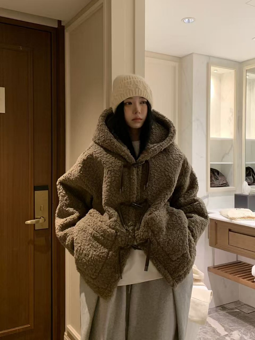 BADCALM韓國代購㊣女士新款人氣25秋冬真品推薦時尚中長款大衣BADCALM中長款大衣