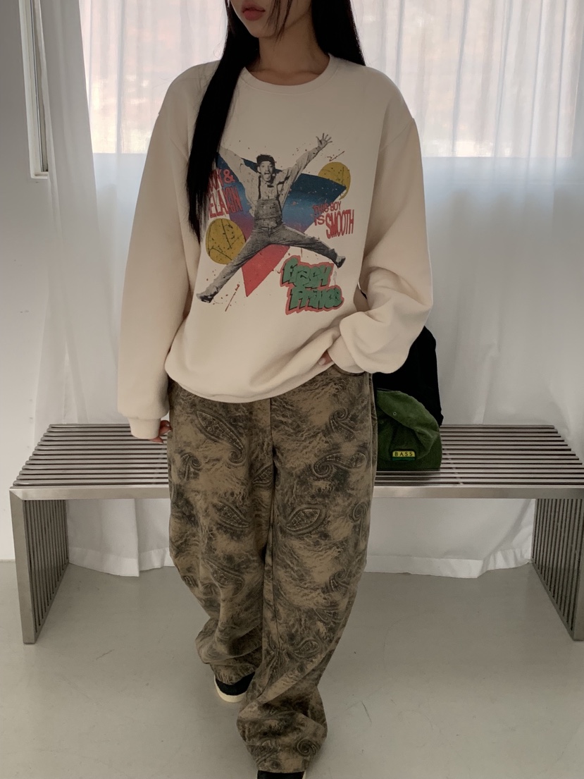 SUNDER MARKET東大門㊣直郵女士新款職業時尚真品25秋冬衛衣SUNDER MARKET衛衣