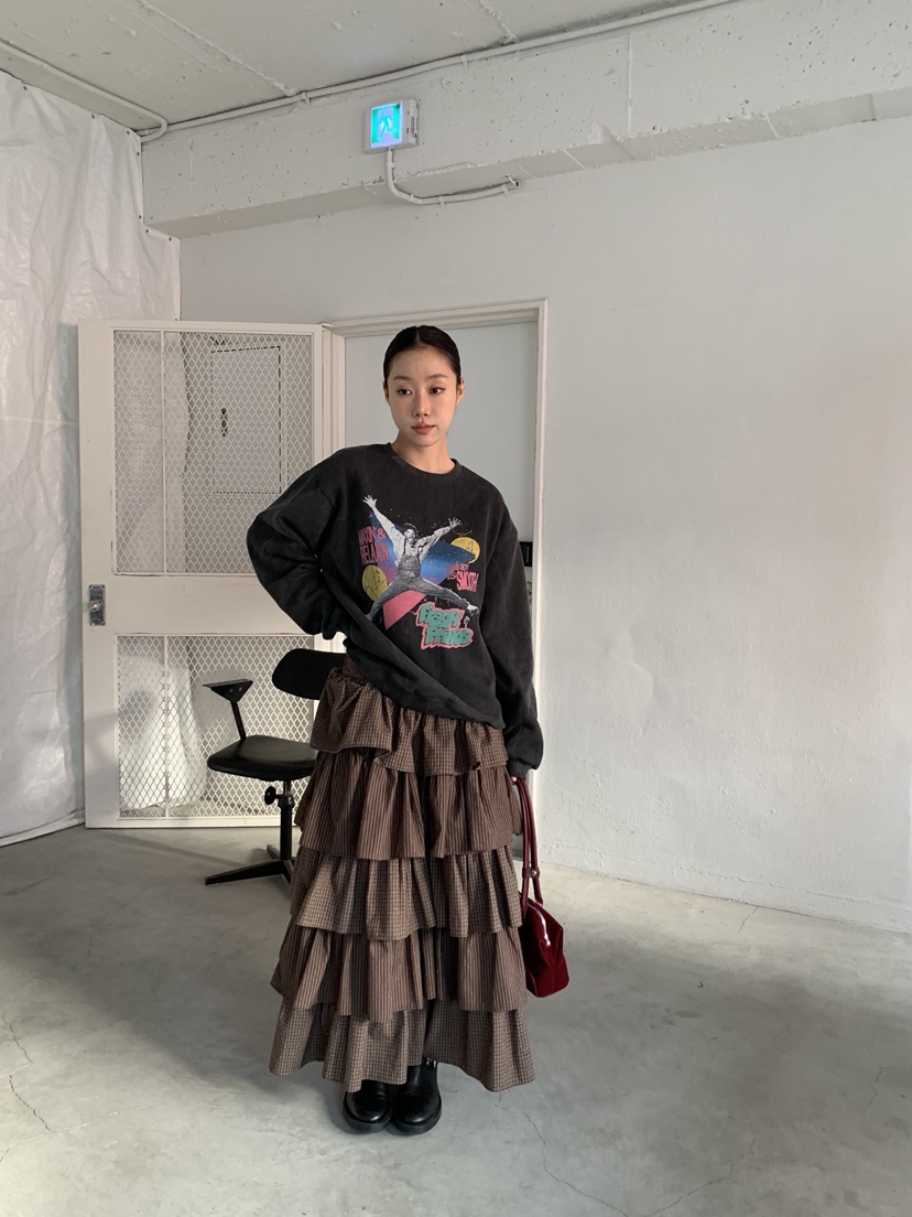 SUNDER MARKET東大門㊣直郵女士新款職業時尚真品25秋冬衛衣SUNDER MARKET衛衣