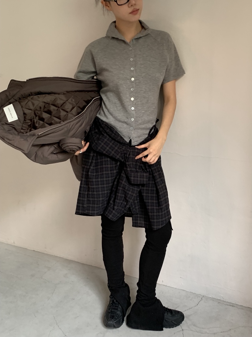 SUNDER MARKET東大門㊣代購女士新款熱賣推薦真品職業T恤紐扣SUNDER MARKETT恤